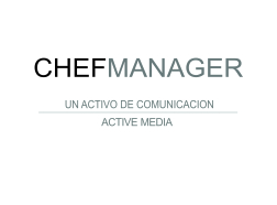 Top chef manager